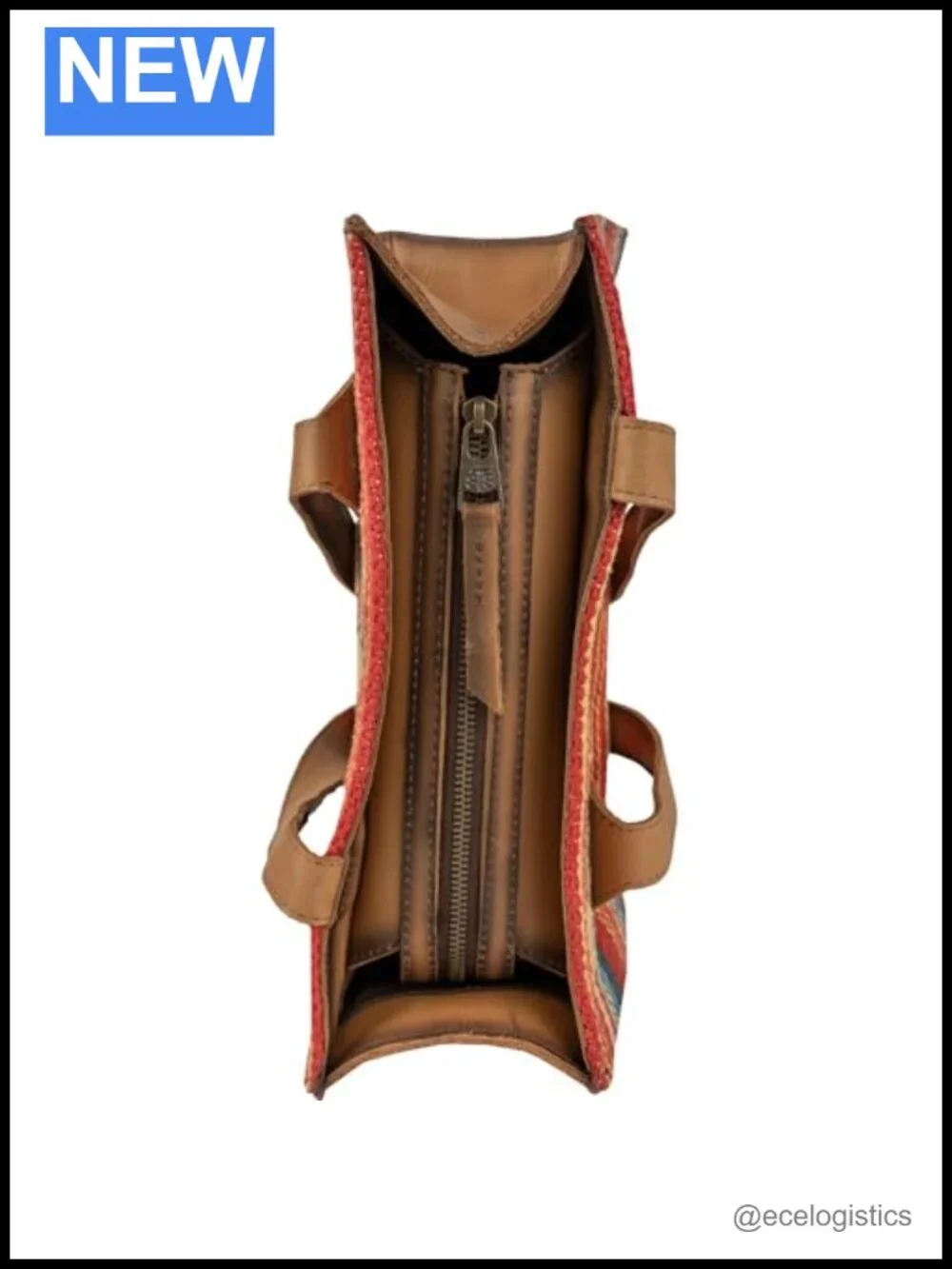 Genuine Leather Western Satchel with Conceal Carry Pocket